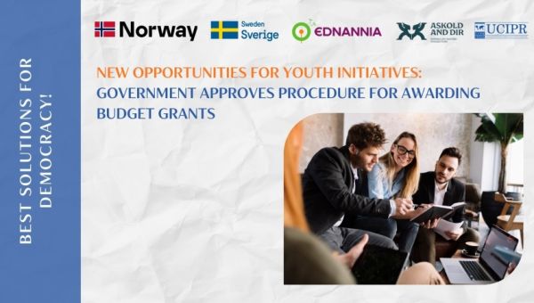 The Cabinet of Ministers has approved a new procedure for providing budget grants to support youth projects