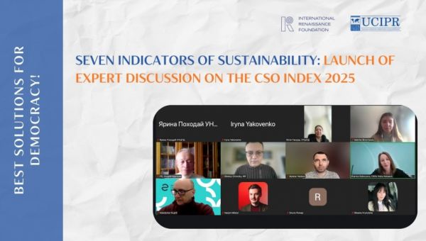 Start of expert discussion on the 2025 Civil Society Sustainability Index