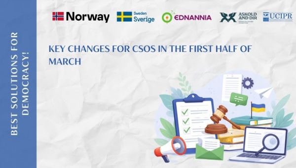 Legislative Changes for the Public Sector - Digest for the first half of March 2026 from the UCIPR