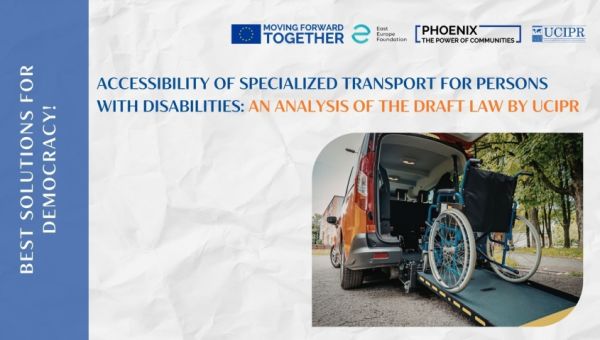 UCIPR Analyzes Draft Law on Enhancing the Accessibility of Specialized Transport for Persons with Disabilities