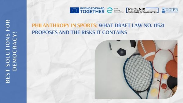 UCIPR Analyzed the Draft Law on the Development of Philanthropy in Sports