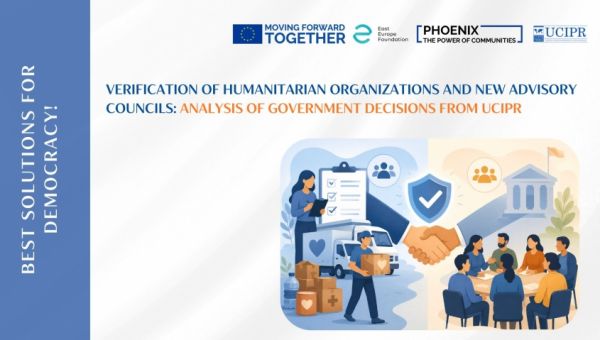 UCIPR Analyzed New Government Decisions on Humanitarian Organizations and the Development of Government-Civil Society Cooperation